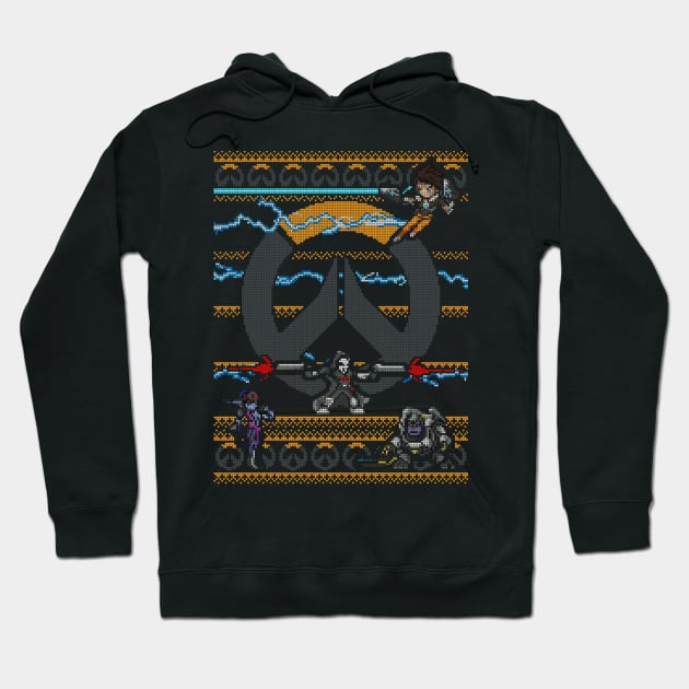 Overwatch ugly Sweater Hoodie by HappyLlama